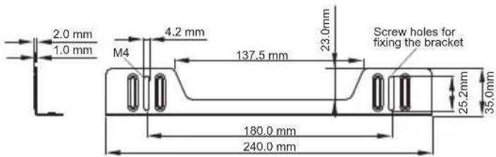 IIYAMA ProLite TF2415MC-B1 - DIMENSIONS : L-BRACKET - 10