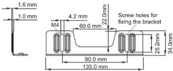 IIYAMA ProLite TF2415MC-B1 - DIMENSIONS : L-BRACKET - 6