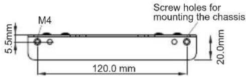 IIYAMA ProLite TF2415MC-B1 - DIMENSIONS : L-BRACKET - 4