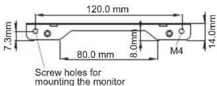 IIYAMA ProLite TF2415MC-B1 - DIMENSIONS : L-BRACKET - 5
