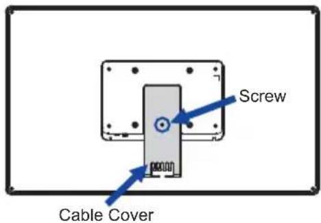 IIYAMA ProLite TF2415MC-B1 - [Fitting and Removal of Cable Cover] - 1