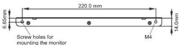 IIYAMA ProLite TF2415MC-B1 - DIMENSIONS : L-BRACKET - 9