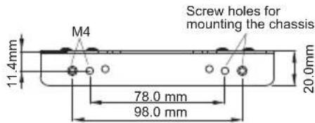 IIYAMA ProLite TF2415MC-B1 - DIMENSIONS : L-BRACKET - 7