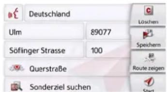 Deutschland Ulm 89077 Söfänger Strasse 100 Querstraße Sonderziel suchen