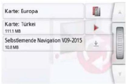 Karte: Europa Karte: Türkei 111.1 MB Selbstlemende Navigation V09-2015 10.8 MB