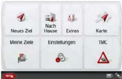Neues Ziel Nach Hause Extras Karte Meine Ziele Einstellungen TMC
