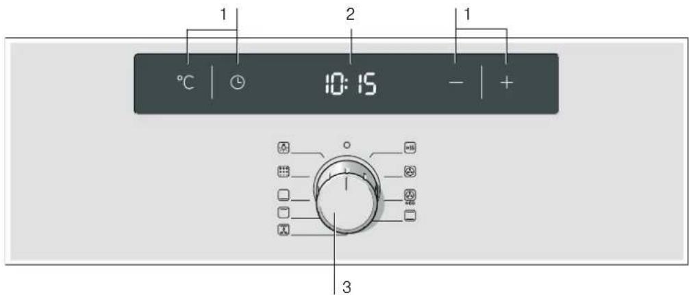 BOSCH HBD27PS66 - Bedienfeld - 1