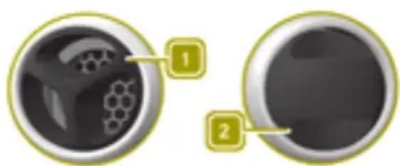 SMART Fortwo Cabrio Electric Drive (2018) - Opening and closing the air vents - 1