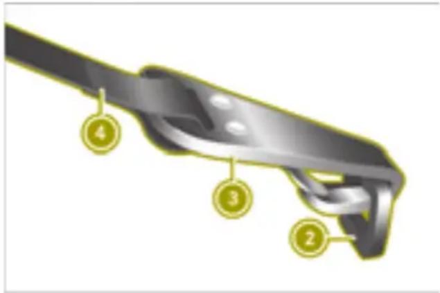 SMART Fortwo Cabrio Electric Drive (2018) - Securing Top Tether - 2