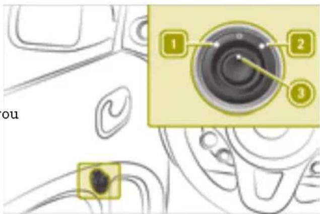 SMART Fortwo Cabrio Electric Drive (2018) - the Adjusting the exterior mirrors electrically - 1