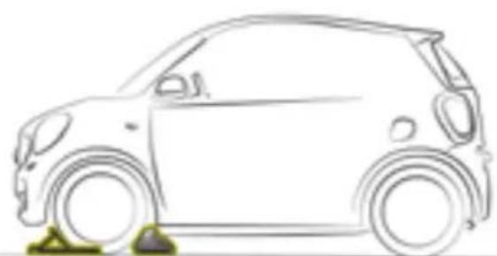 SMART Fortwo Cabrio Electric Drive (2018) - Switching the hazard warning lamps on and off - 2