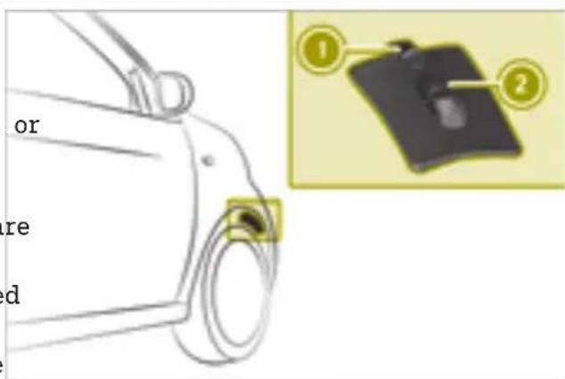 SMART Fortwo Cabrio Electric Drive (2018) - Replacing the front turn signal lamps - 1