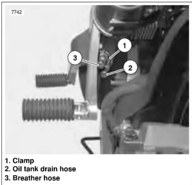 BUELL Blast (2004) - Footpeg - 2