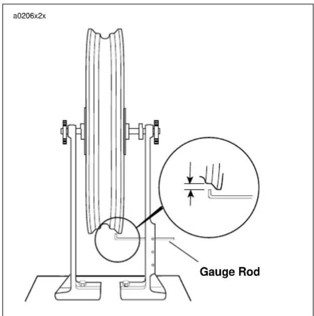 BUELL Blast (2004) - Rim Radial Runout - 2