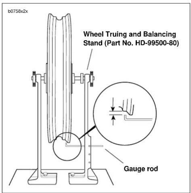 BUELL XBR Firebolt (2003) - Rim Radial Runout - 2