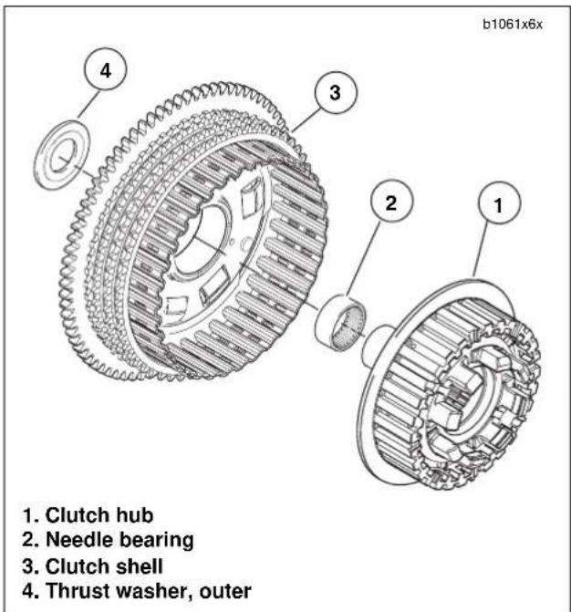 BUELL XBR Firebolt (2003) - Clutch Pack - 1