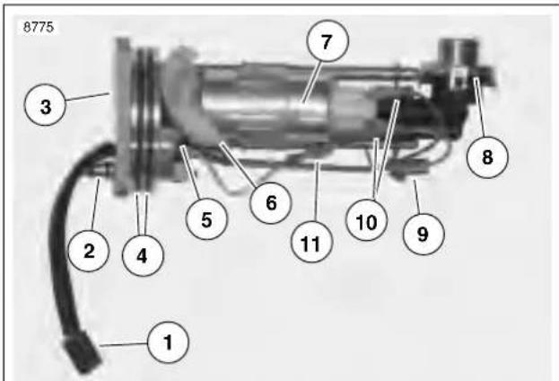 BUELL XBR Firebolt (2003) - Fuel Filter Replacement - 1