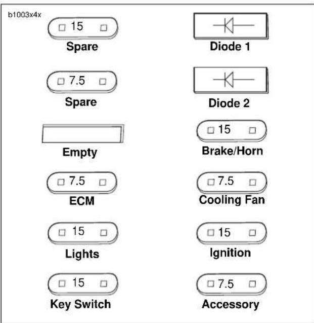 BUELL XBR Firebolt (2003) - Diodes - 2