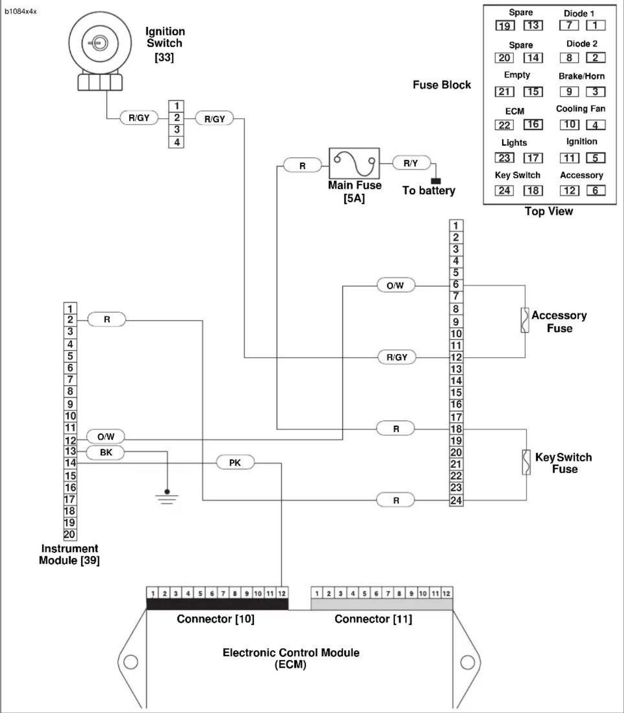 BUELL XBR Firebolt (2003) - Diagnostic Notes - 3