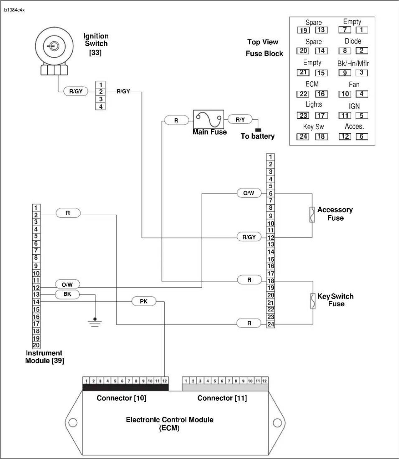 BUELL XBR Firebolt (2004) - Diagnostic Notes - 3