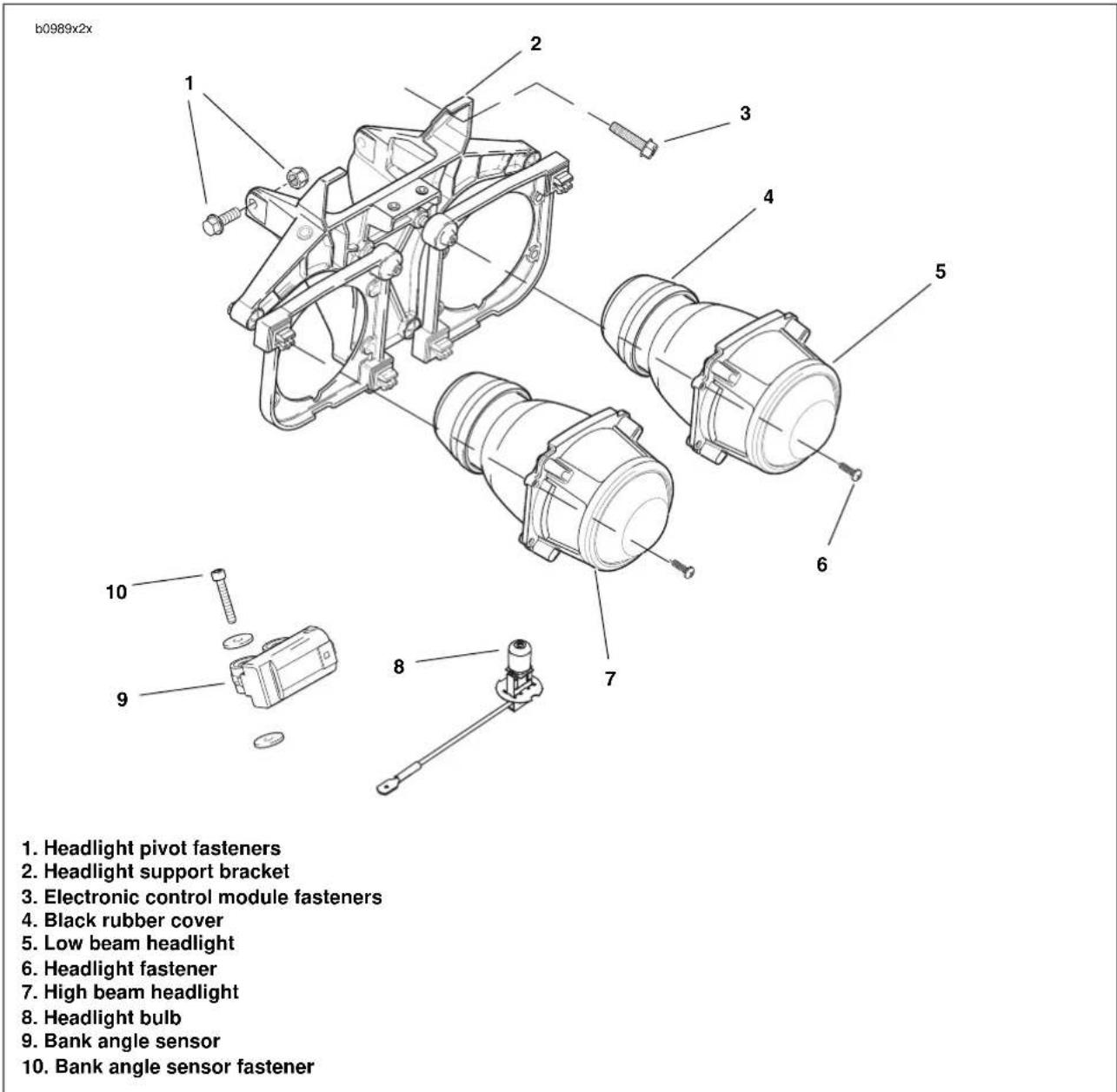 BUELL XBR Firebolt (2004) - ASSEMBLY - 1