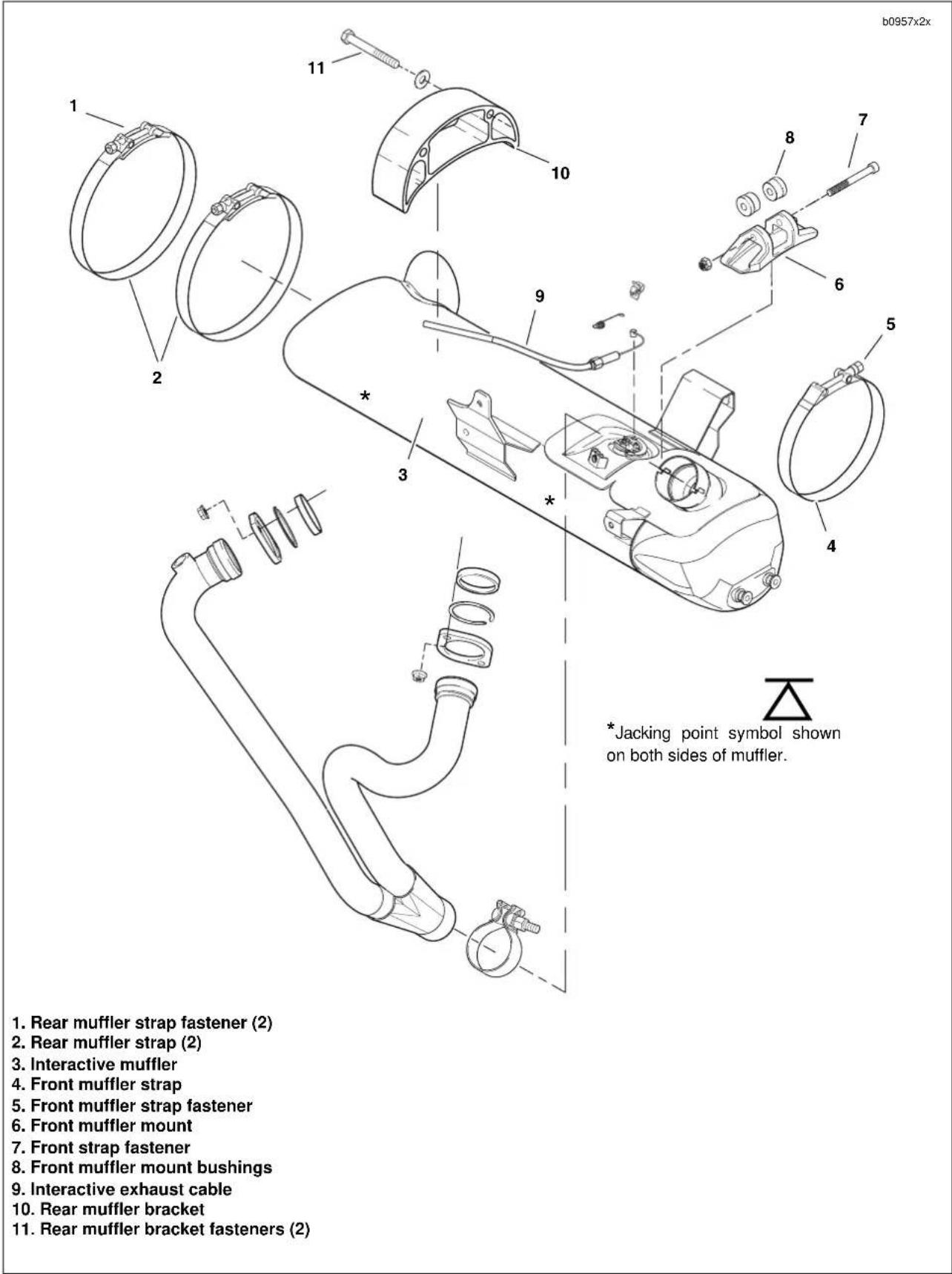 BUELL XBR Firebolt (2004) - Exhaust Header - 1