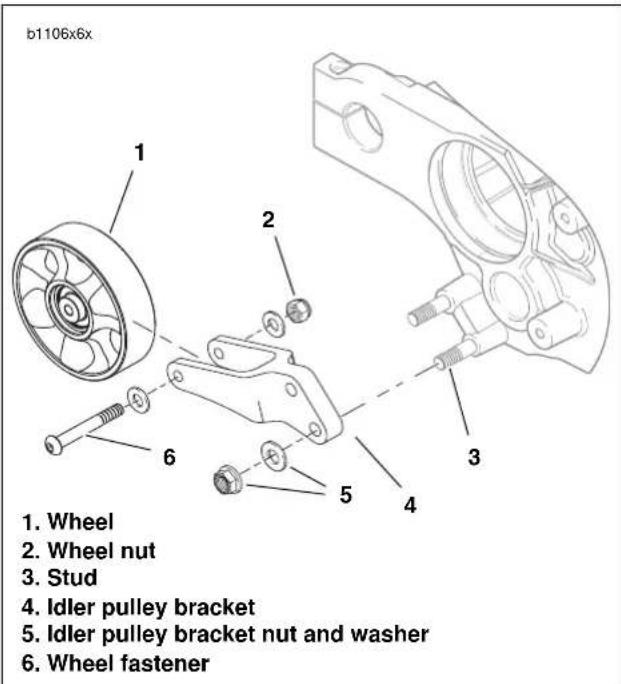 BUELL XBR Firebolt (2004) - Never tighten rear axle with swingarm brace removed. - 1
