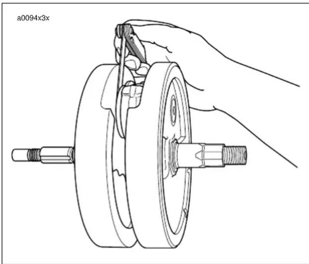 BUELL XBR Firebolt (2004) - CHECKING CONNECTION ROD SIDE PLAY - 2