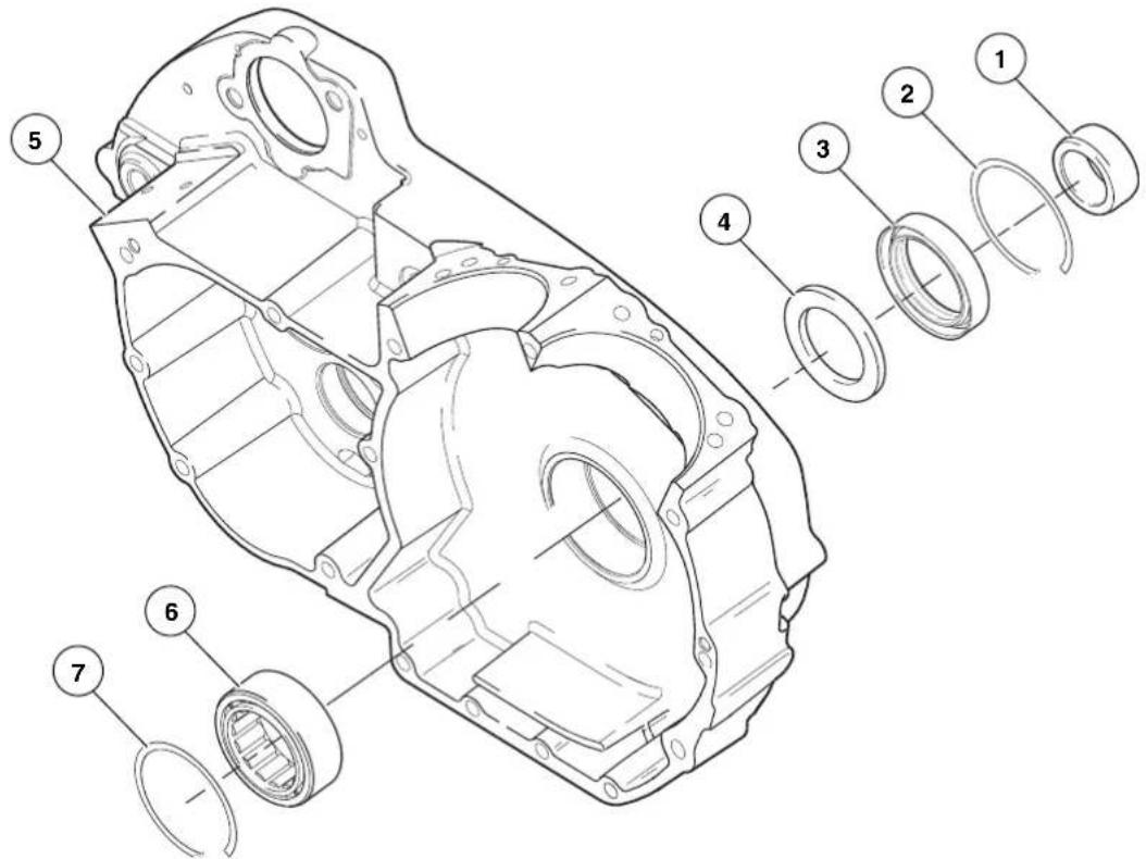 BUELL XBR Firebolt (2004) - Crankcase Halves - 1