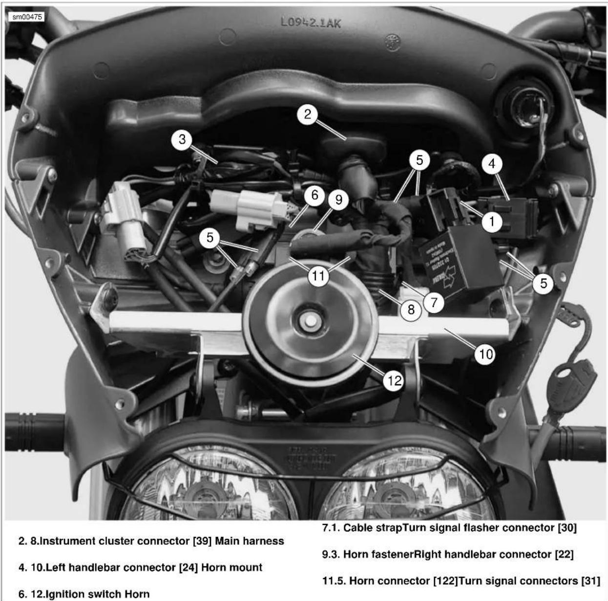 BUELL XBR Firebolt (2009) - WARNING - 1