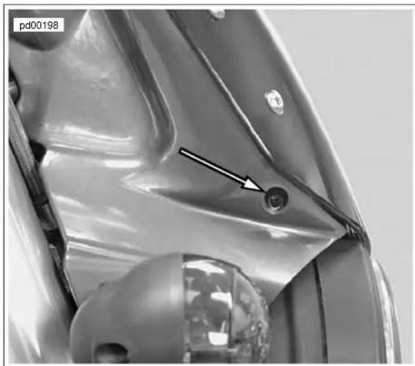 BUELL XBR Firebolt (2009) - HEADLAMP ADJUSTMENT: FIREBOLT - 2