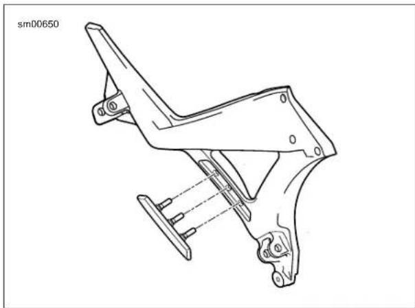 BUELL XBR Firebolt (2009) - HEEL GUARD REPLACEMENT - 1