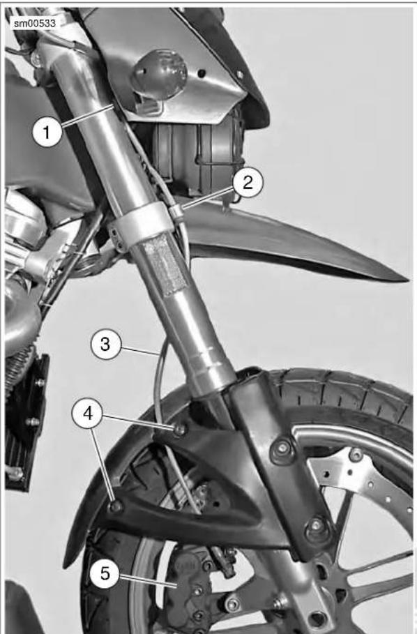 BUELL XBR Firebolt (2009) - BRAKE LINE REMOVAL - 1