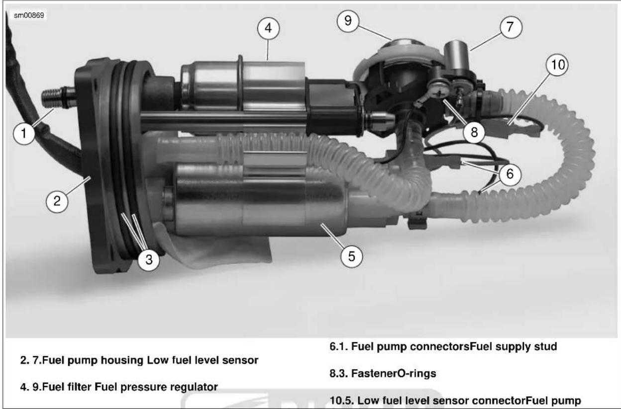 BUELL XBR Firebolt (2009) - Low Fuel Level Sensor Replacement - 1