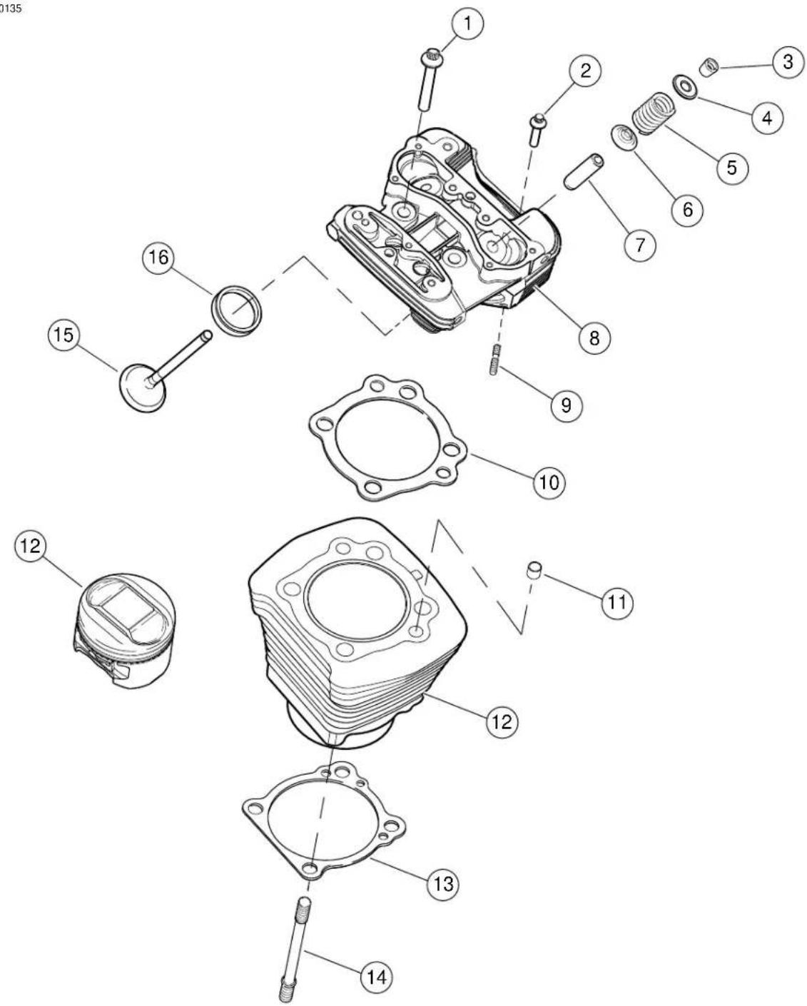 BUELL XBR Firebolt (2009) - DISASSEMBLY - 5