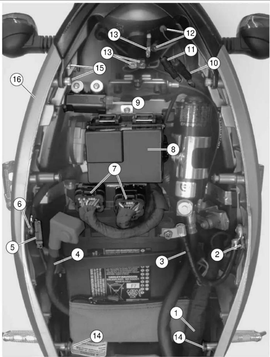 BUELL XBR Firebolt (2009) - WARNING - 2