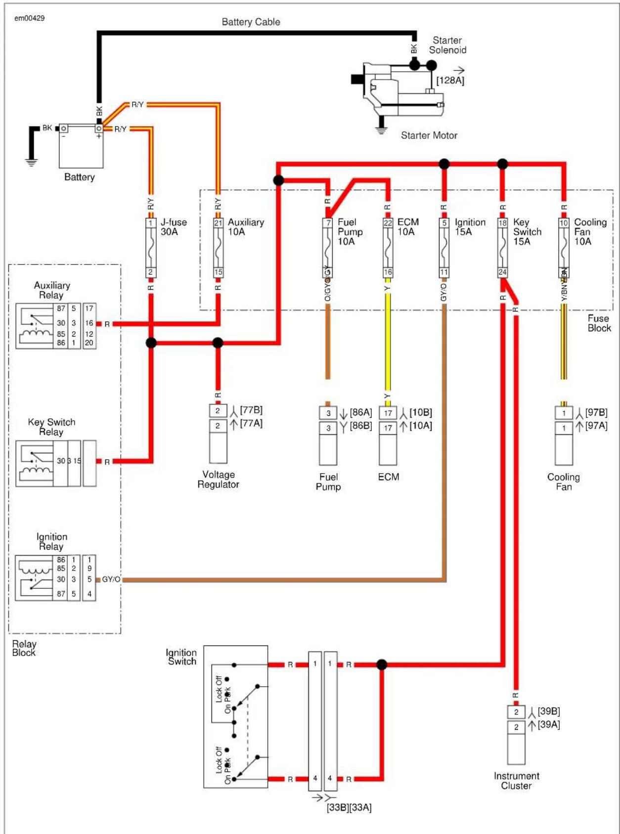 BUELL XBR Firebolt (2009) - Wiring Diagram Symbols - 4
