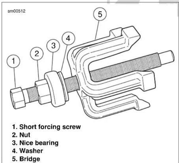BUELL XBR Firebolt (2009) - Bearing Removal - 1