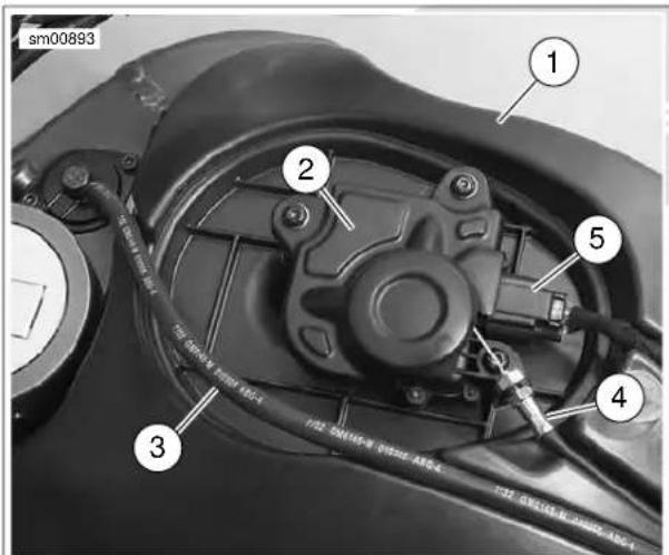 BUELL XBR Firebolt (2009) - HOSE ROUTING - 1