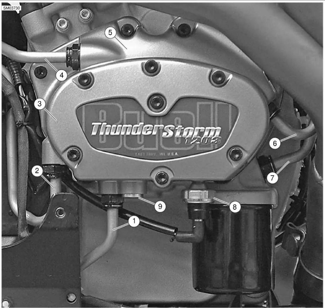 BUELL XBR Firebolt (2009) - NOTE - 2