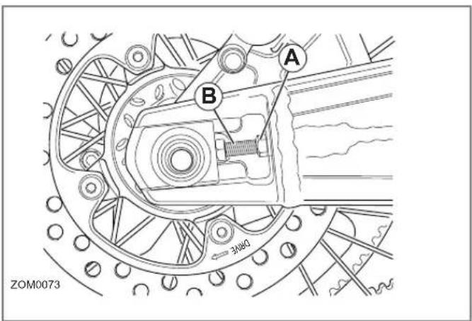 Zero DS (2013) - Adjusting the Drive Chain - 1
