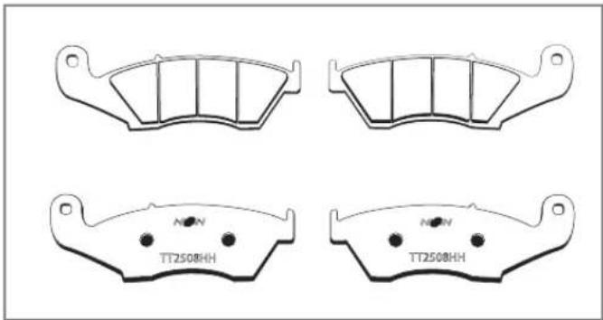 Zero DS (2013) - Front Brake Pads - 1