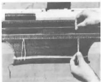 Zippy Plus - Knitting a stockinet...stocking stitch... tension piece - 3