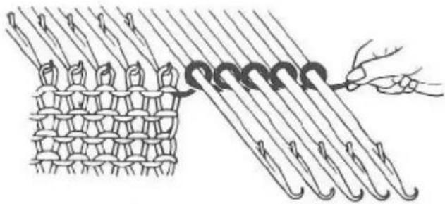 Zippy Plus - Increasing several stitches. - 2