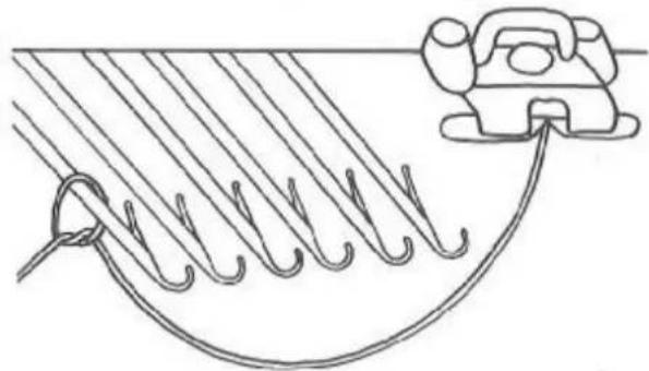 Zippy Plus - Hand Cast on. (Closed Edge). - 1
