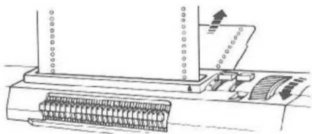 Zippy Plus - Putting in a punchcard - 4