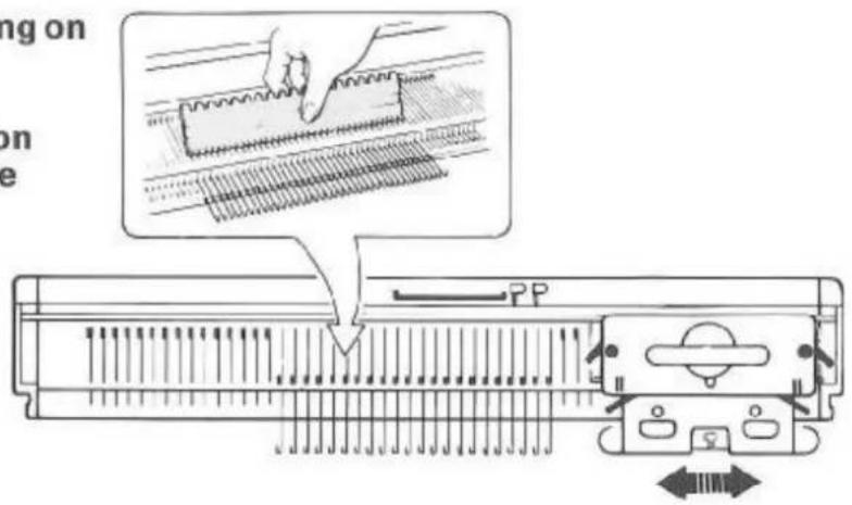 Zippy Plus - Automatic closed edge cast on Zippy Plus only - 1