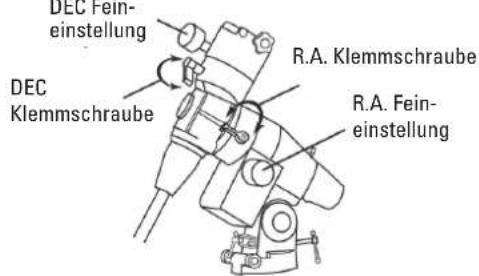 Dörr Danubia Orion 200 - BEDIENUNG DER EQ5 MONTIERUNG ORION 200 - 2