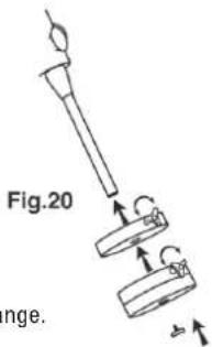 Dörr Danubia Orion 200 - Anbringen der Gegengewichte (Fig. 19, 20) - 1