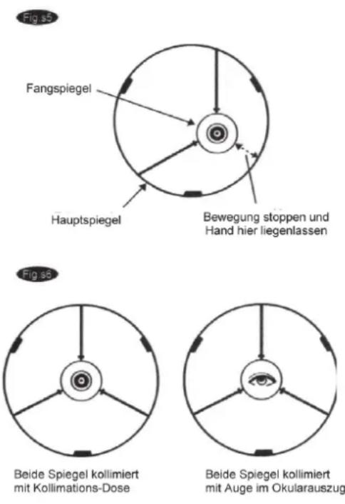 Dörr Danubia Atlas 2000 - Justieren des Hauptspiegels - 5